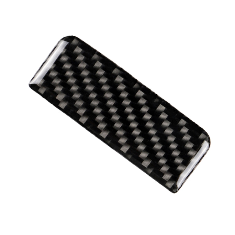 Car Carbon Fiber Main Driving Storage Box Handle Decorative Sticker for Toyota Eighth Generation Camry 2018-2019 by buy2fix