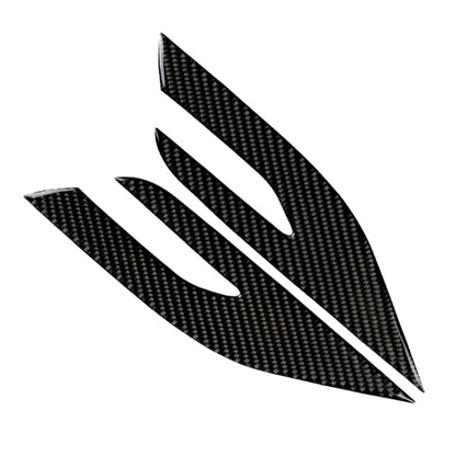 2 PCS Car Carbon Fiber Headlight Decorative Sticker for Toyota Eighth Generation Camry 2018-2019 by buy2fix