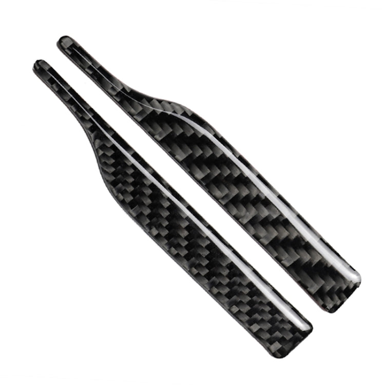 2 PCS Car Carbon Fiber Rearview Mirror Anti-collision Strip Protection Guards Trims Stickers for Toyota Eighth Generation Camry 2018-2019 by buy2fix