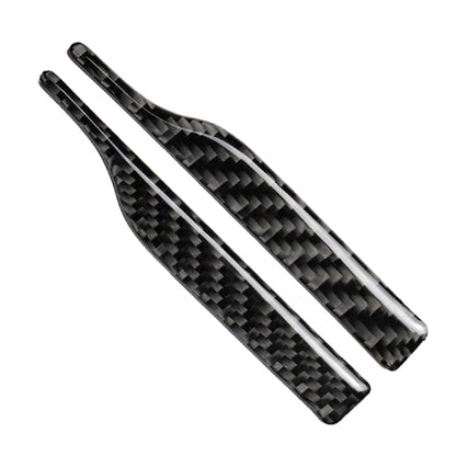 2 PCS Car Carbon Fiber Rearview Mirror Anti-collision Strip Protection Guards Trims Stickers for Toyota Eighth Generation Camry 2018-2019 by buy2fix
