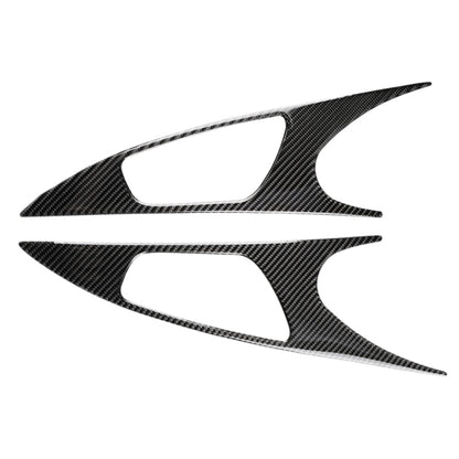 2 PCS Car Carbon Fiber Door Inner Handle Wrist Panel Decorative Sticker for Honda Tenth Generation Civic 2016-2019 by buy2fix
