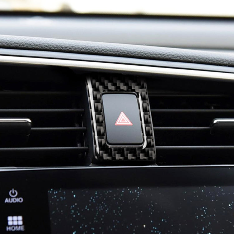Car Carbon Fiber Double Flash Frame Decorative Sticker for Honda Tenth Generation Civic 2016-2019 by buy2fix