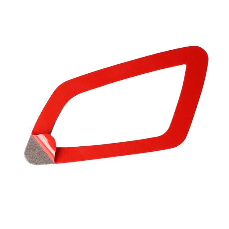 Car Carbon Fiber Left Drive Instrument Air Outlet Decorative Sticker for Honda Tenth Generation Civic 2016-2019 by buy2fix