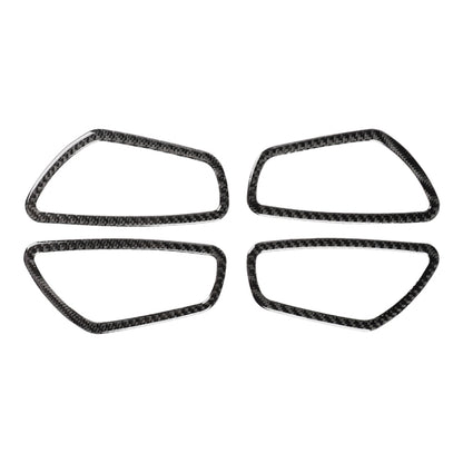 4 PCS Car Carbon Fiber Door Inner Wrist Frame Decorative Sticker for Honda Tenth Generation Civic 2016-2019 - Car Interior Mouldings by buy2fix | Online Shopping UK | buy2fix