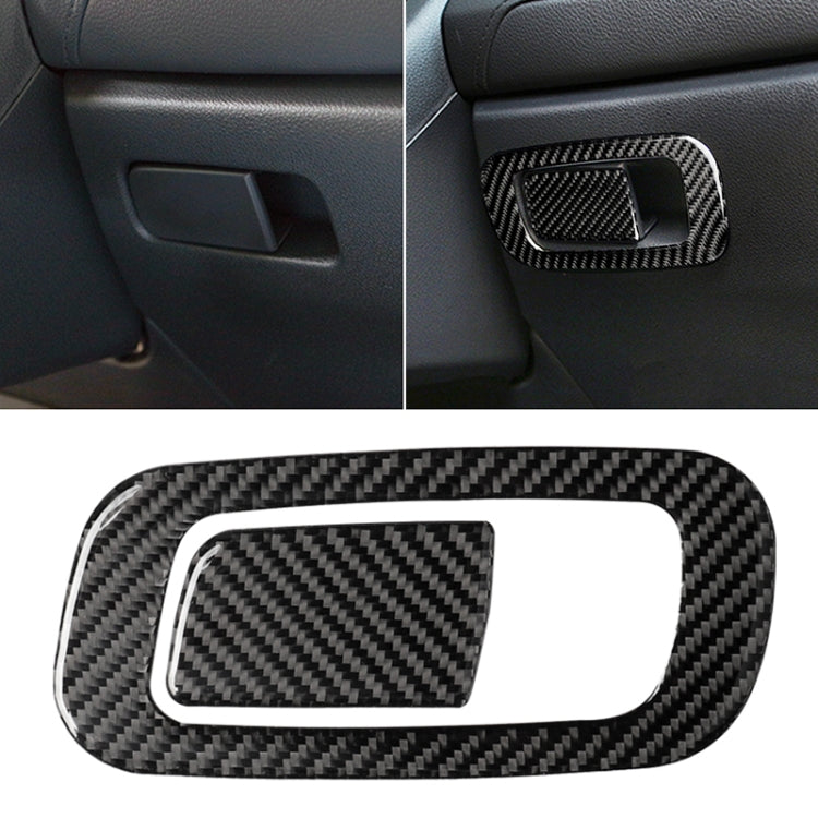 Car Carbon Fiber Storage Box Switch Decorative Sticker for Honda Tenth Generation Civic 2016-2019, Left Drive by buy2fix