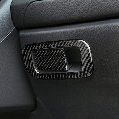 Car Carbon Fiber Storage Box Switch Decorative Sticker for Honda Tenth Generation Civic 2016-2019, Left Drive by buy2fix