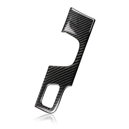 Car Carbon Fiber Gear Position Panel Decorative Sticker for Cadillac XT5 2016-2017, Left Drive by buy2fix