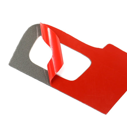 Car Carbon Fiber Gear Position Panel Decorative Sticker for Cadillac XT5 2016-2017, Left Drive by buy2fix