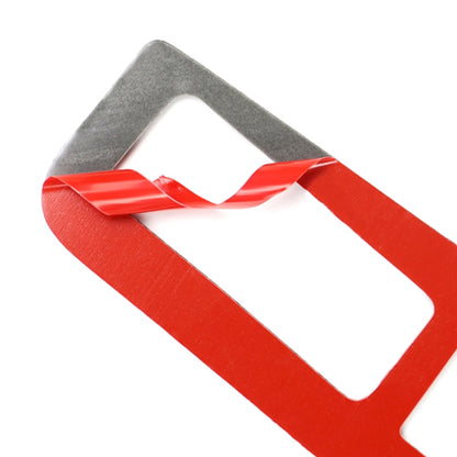 Car Carbon Fiber Headlight Switch Frame Decorative Sticker for Cadillac XT5 2016-2017, High Version, Left Drive by buy2fix