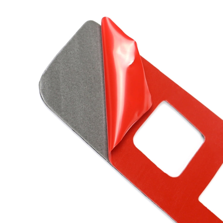 Car Carbon Fiber Headlight Switch Frame Decorative Sticker for Cadillac XT5 2016-2017, Low Version, Left Drive by buy2fix