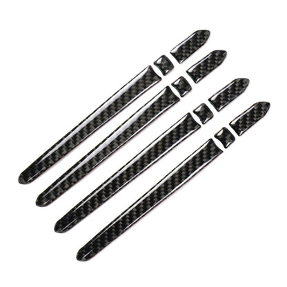 Car Carbon Fiber Outside Door Handle Decorative Sticker for Cadillac XT5 2016-2017 by buy2fix