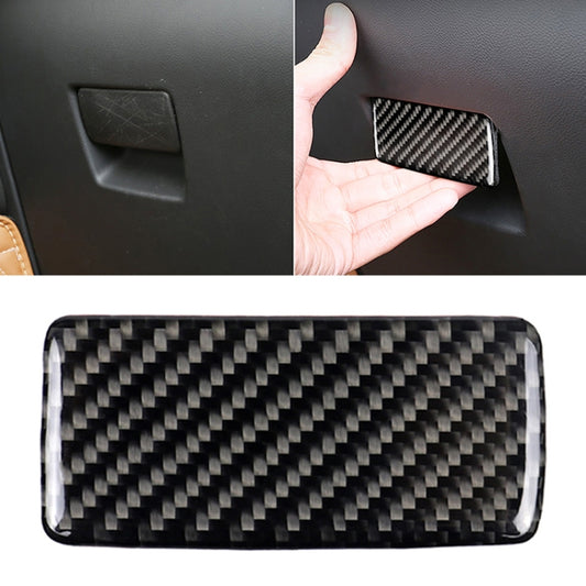 Car Carbon Fiber Toolbox Handle Decorative Sticker for Cadillac XT5 2016-2017 by buy2fix