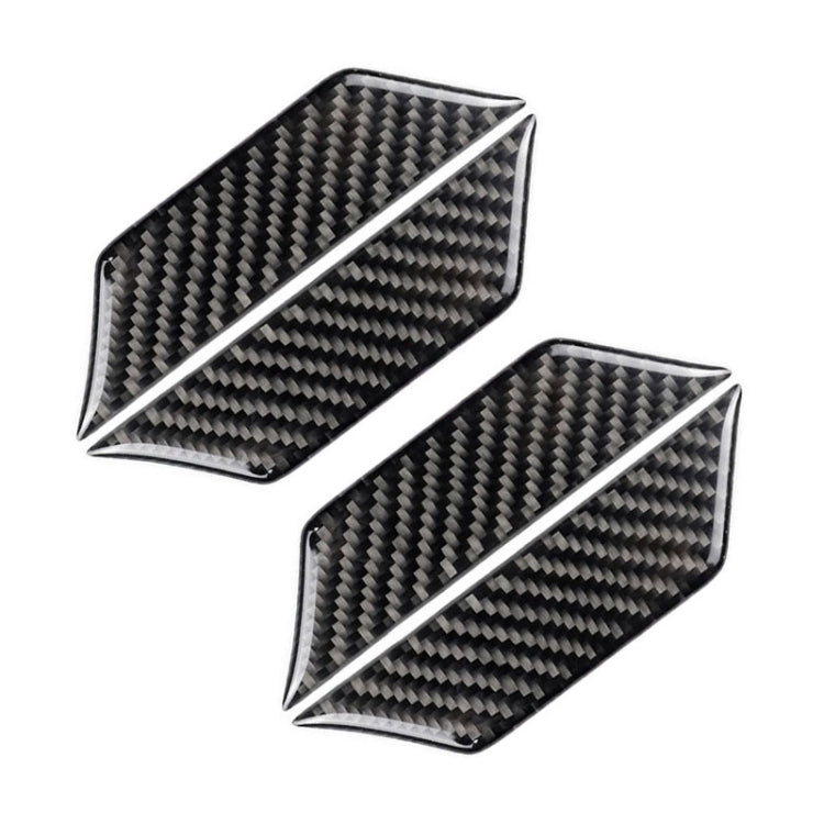 Car Carbon Fiber Door Inner Wrist Decorative Sticker for Cadillac XT5 2016-2017 by buy2fix