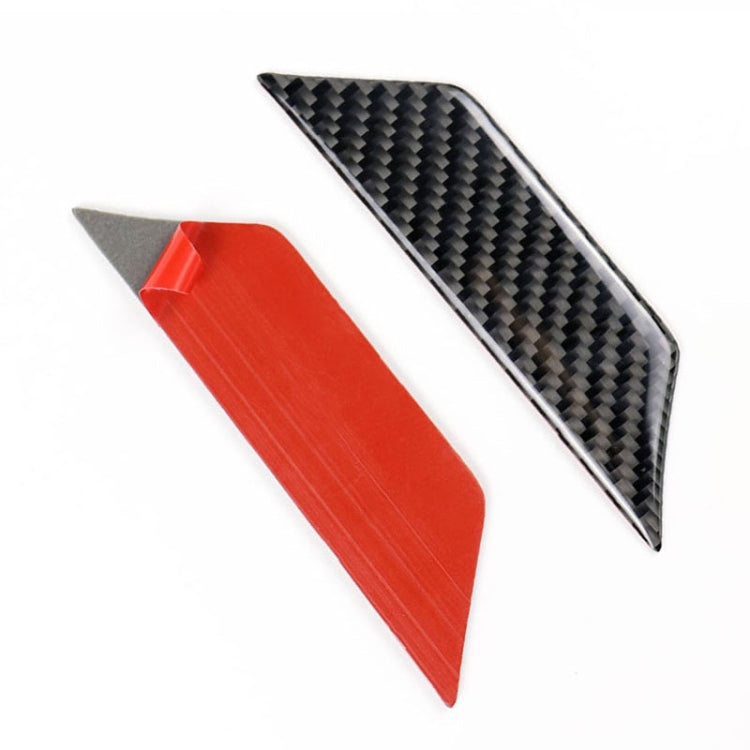 Car Carbon Fiber Door Inner Wrist Decorative Sticker for Cadillac XT5 2016-2017 by buy2fix