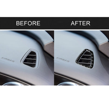 2 PCS Car Carbon Fiber Instrument Air Outlet Decorative Sticker for Chevrolet Camaro 2017-2019 by buy2fix