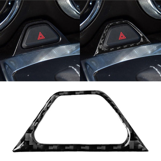 Car Carbon Fiber Warning Light Decorative Sticker for Chevrolet Camaro 2017-2019 by buy2fix