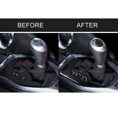 2 in 1 Car Carbon Fiber Gear Frame Decorative Sticker for Chevrolet Camaro 2017-2019 by buy2fix