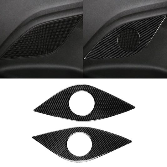 2 PCS Car Carbon Fiber Rear Horn Decorative Sticker for Chevrolet Camaro 2017-2019 by buy2fix