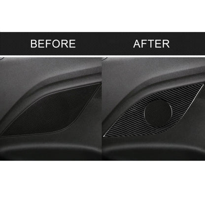 2 PCS Car Carbon Fiber Rear Horn Decorative Sticker for Chevrolet Camaro 2017-2019 by buy2fix