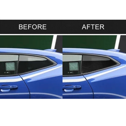 2 PCS Car Carbon Fiber Shutter Decorative Sticker for Chevrolet Camaro 2017-2019 by buy2fix