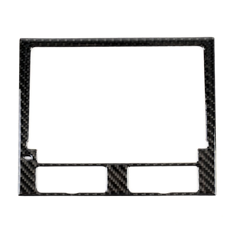 Carbon Fiber Car Navigation Panel Decorative Sticker for Porsche Macan by buy2fix