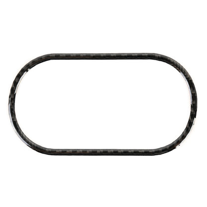 Carbon Fiber Car Headlight Switch Panel Decorative Sticker for Porsche Macan by buy2fix