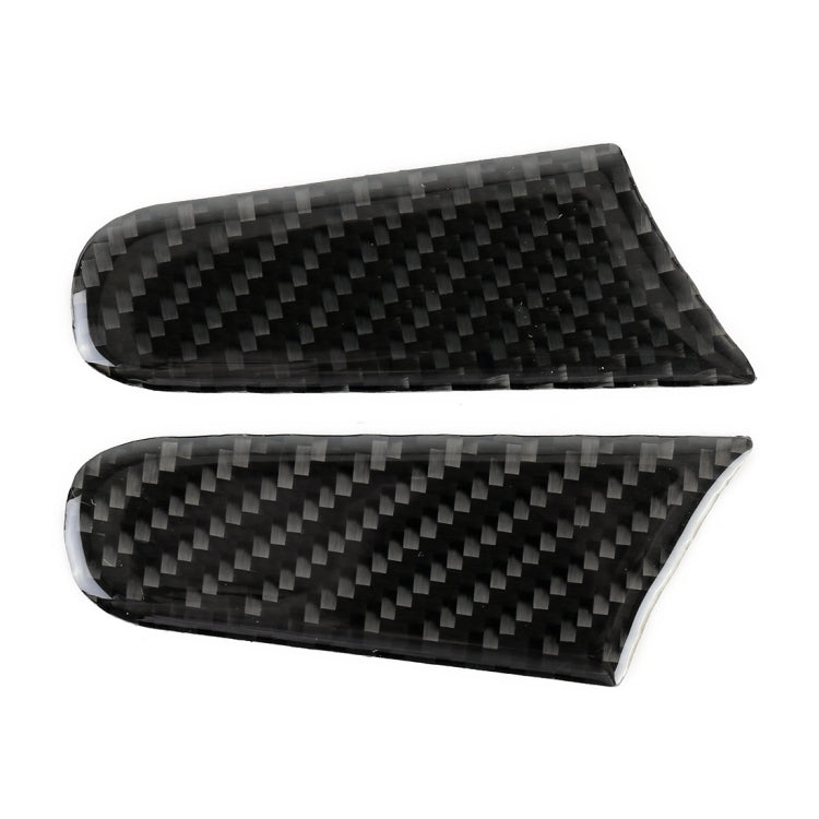 2 PCS Carbon Fiber Car Rearview Mirror Decorative Sticker for Porsche Macan by buy2fix
