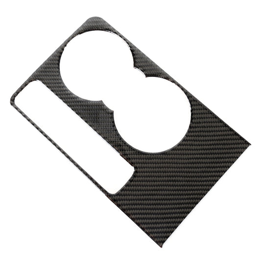 A Style Carbon Fiber Car Water Cup Decorative Sticker for Jaguar F-PACE 2016-2020 by buy2fix