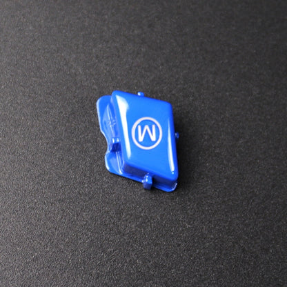 Wheel M Fashion Button Switch Trim Cover for BMW 3 series E90 E92 E93 M3 2007-2013(Blue) by buy2fix