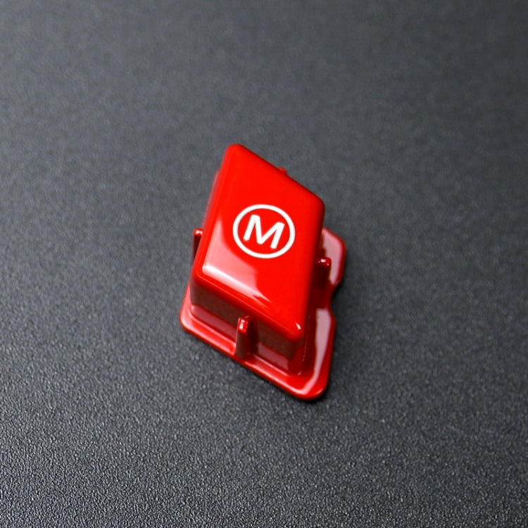 Wheel M Fashion Button Switch Trim Cover for BMW 3 series E90 E92 E93 M3 2007-2013(Red) by buy2fix