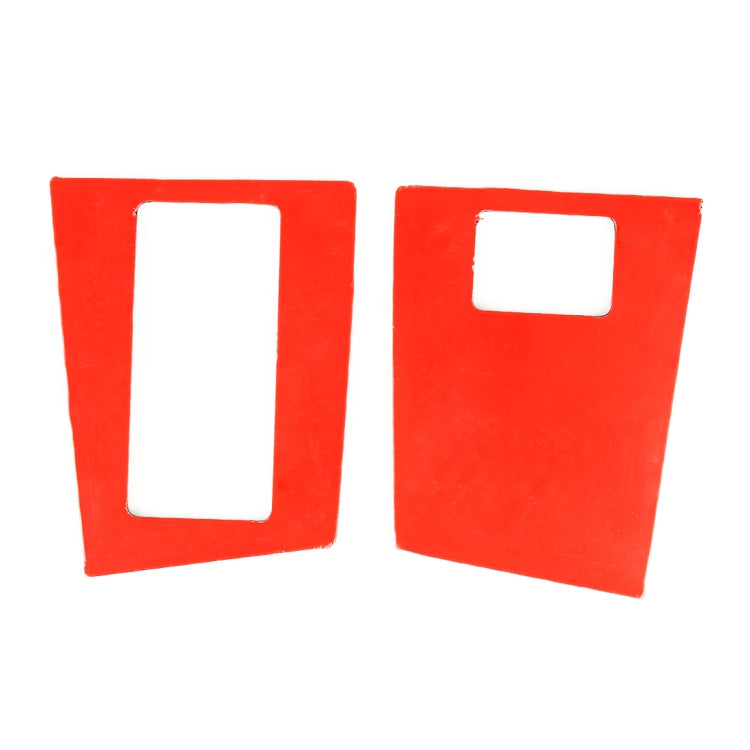 Carbon Fiber Car Memory Lock Panel Decorative Sticker for Jaguar F-PACE 2016-2020 by buy2fix