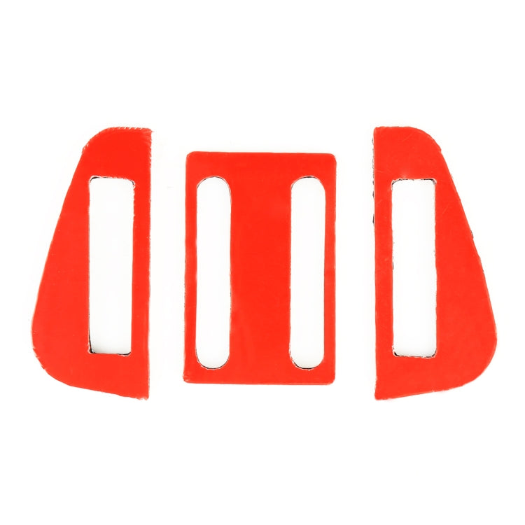 Carbon Fiber Car Air Outlet Decorative Sticker for Jaguar F-PACE 2016-2020 by buy2fix