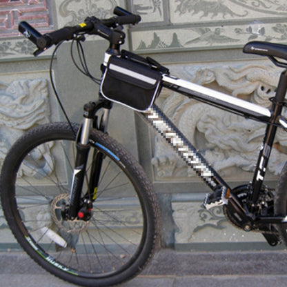 Bicycle Phone Bags Mountain Road Bike Front Head Bag Saddle Bag (Black) by buy2fix