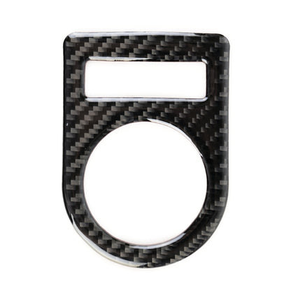 Carbon Fiber Car Gear Display Decorative Sticker for Jaguar F-PACE 2016-2020 by buy2fix