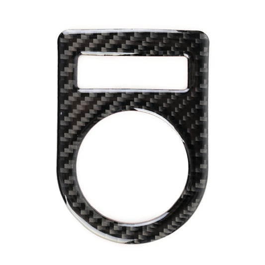 Carbon Fiber Car Gear Display Decorative Sticker for Jaguar F-PACE 2016-2020 by buy2fix