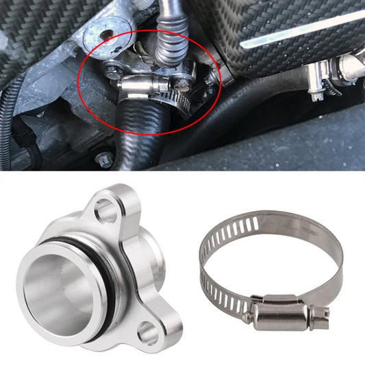 Car Water Hose Joint Pipe Adaptor with Clamps for BMW 335i, Size: 28mm - Engine Fittings by buy2fix | Online Shopping UK | buy2fix