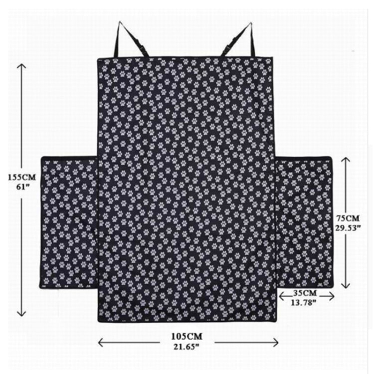 Nonslip Folding Waterproof Car Trunk Seat Cover Pet Cat Dog Cushion Mat, Size: 155 x 105cm by buy2fix
