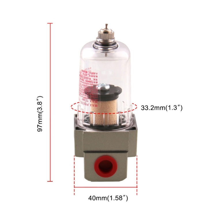Engine Oil Catch Can Oil Filter Tank Breather Tank Single Cup with Drain Valve for Honda Civic - Engine Fittings by buy2fix | Online Shopping UK | buy2fix