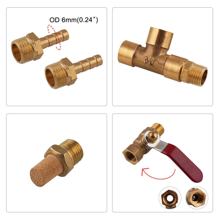 Engine Oil Catch Can Oil Filter Tank Breather Tank Single Cup with Drain Valve for Honda Civic - Engine Fittings by buy2fix | Online Shopping UK | buy2fix