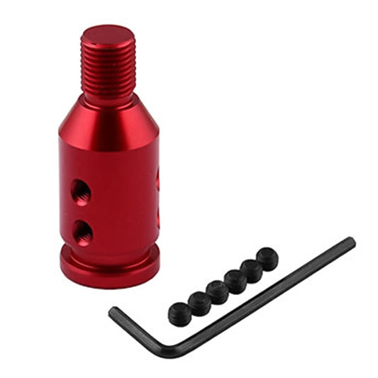 Car Threaded Shifter Gear Shift Knob Adapter 12 x 1.25 (Red) by buy2fix