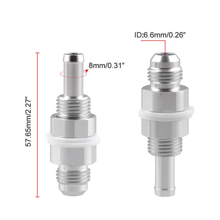 AN6-5/16 Male Flare Bulkhead Hose Barb for Fuel Tank and  Fuel Cell - Engine Fittings by buy2fix | Online Shopping UK | buy2fix