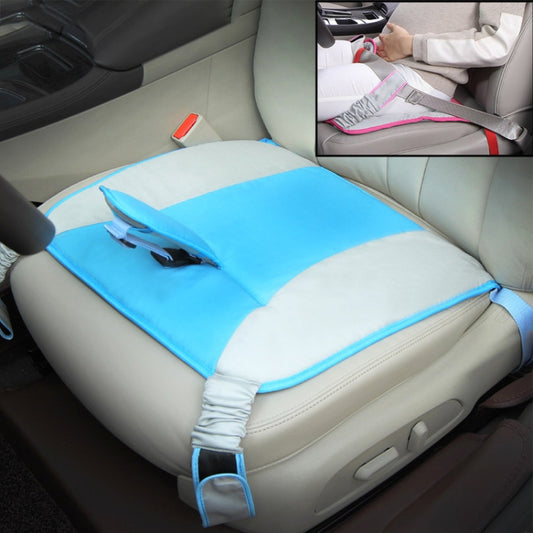 Car Safety Seat Protective Pad with Clip Back Abdominal Belt for Pregnant Woman (Sky Blue) by buy2fix