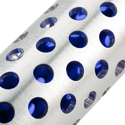 Universal Car Mesh Gear Head Gear Shift Knob (Blue) by buy2fix