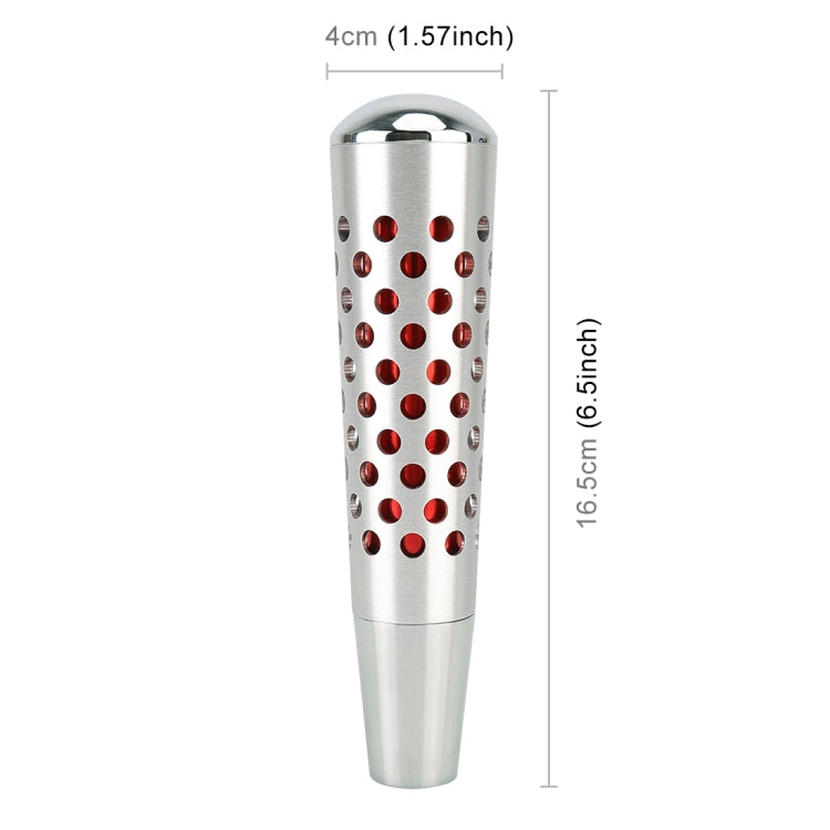 Universal Car Mesh Gear Head Gear Shift Knob (Red) by buy2fix