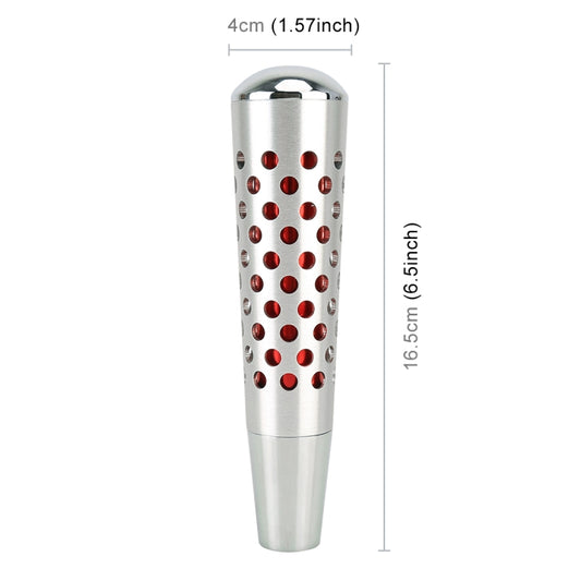 Universal Car Mesh Gear Head Gear Shift Knob (Red) by buy2fix