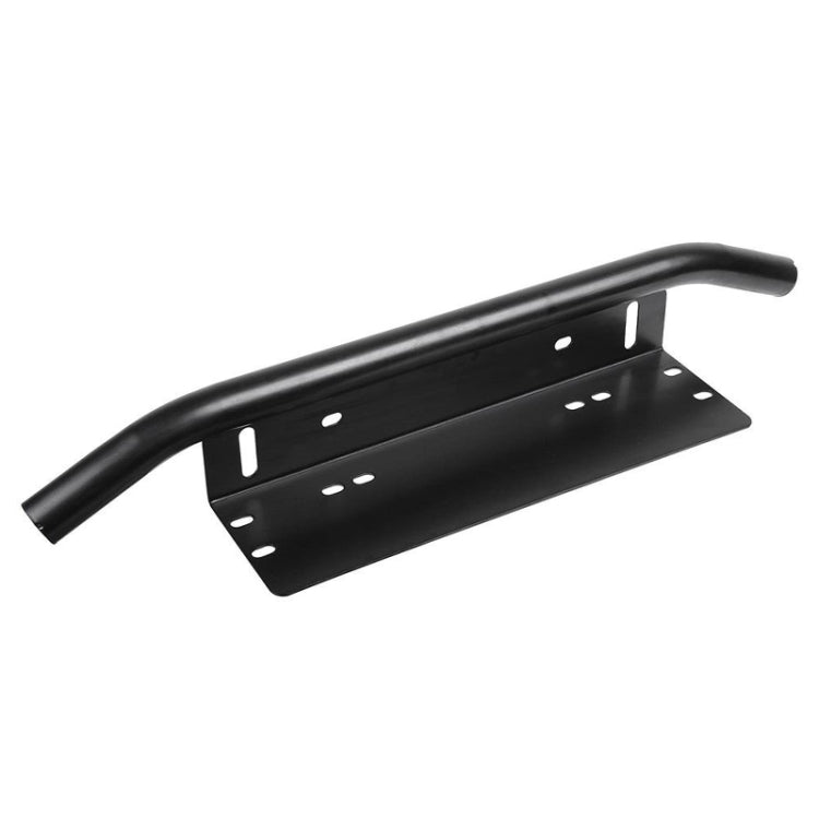 Universal Car License Plate Plastic Bracket Frame Holder Stand Mount (Black) by buy2fix