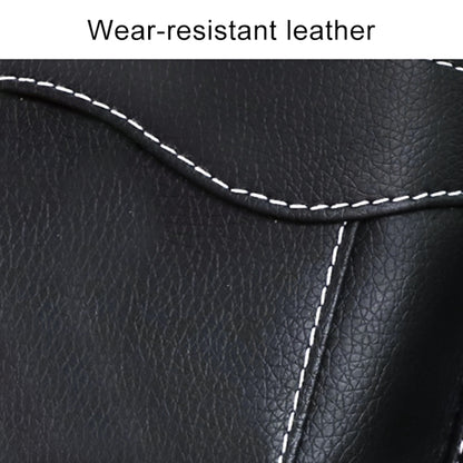 Paste Car Storage Bag Car Seat Quilting Storage Bag Instrument Panel Hanging Bag (Black) by buy2fix