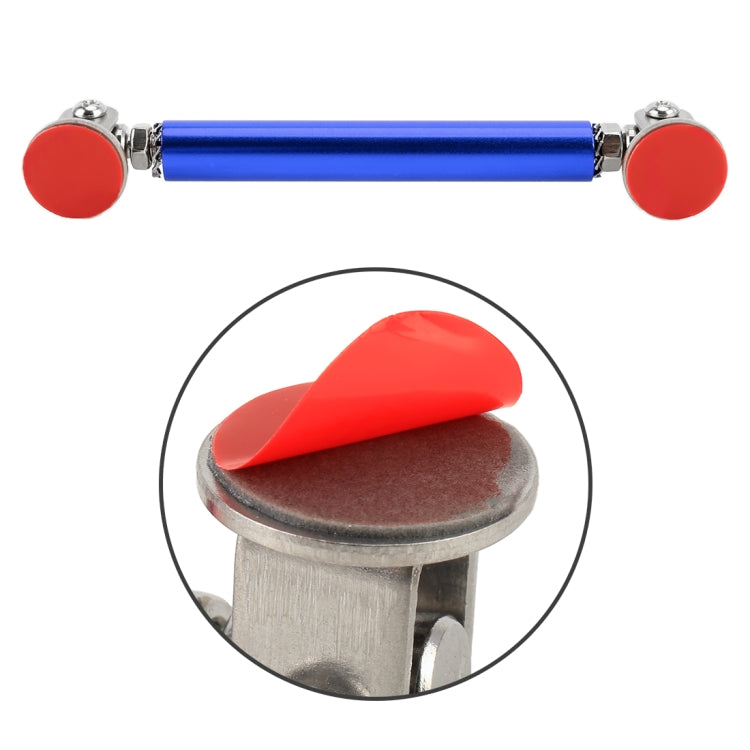 2 PCS Car Modification Adhesive Surrounded Rod Lever Front and Rear Bars Fixed Front Lip Back Shovel, Length: 10cm(Blue) - Trunk & Bumper Accessories by buy2fix | Online Shopping UK | buy2fix