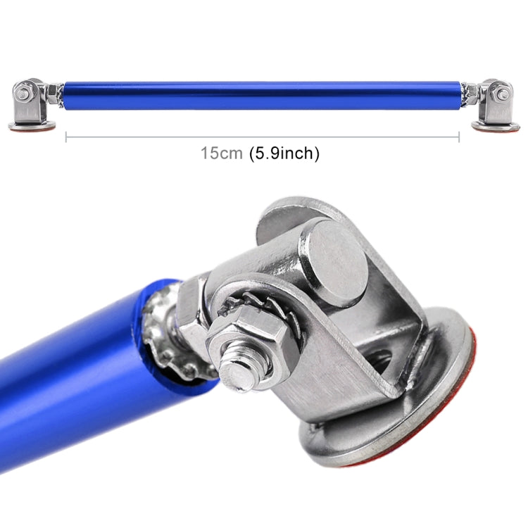 2 PCS Car Modification Adhesive Surrounded Rod Lever Front and Rear Bars Fixed Front Lip Back Shovel, Length: 15cm(Blue) - Trunk & Bumper Accessories by buy2fix | Online Shopping UK | buy2fix