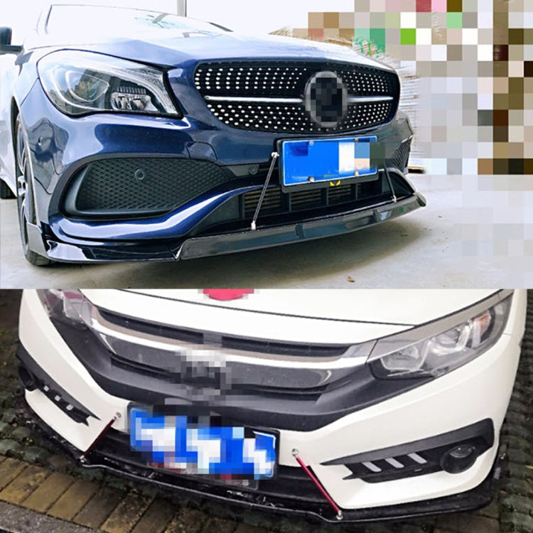 2 PCS Car Modification Adhesive Surrounded Rod Lever Front and Rear Bars Fixed Front Lip Back Shovel, Length: 15cm(Blue) - Trunk & Bumper Accessories by buy2fix | Online Shopping UK | buy2fix